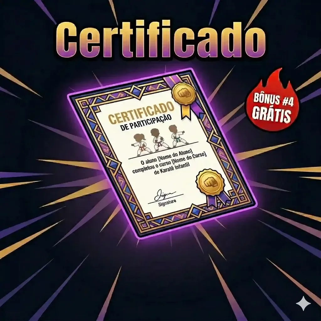 Bônus 4 — Certificado Oficial
